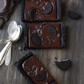 No Bake Chocolate Oreo Tart