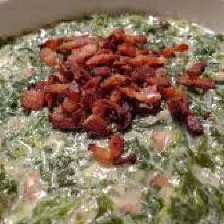 Creamed Spinach with Pearl Onions