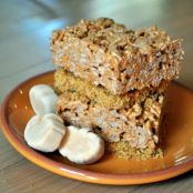 Pumpkin Pie Rice Krispie Treats