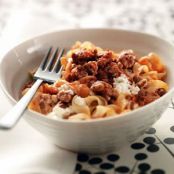 Hamburger Noodle Bake Recipe