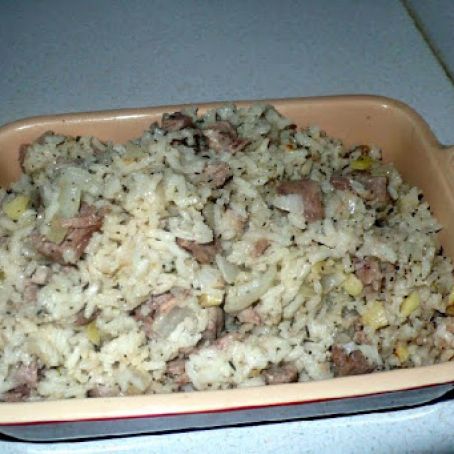 RIBS AND RICE WITH THYME