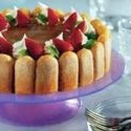 Easy Chocoberry Cream Dessert