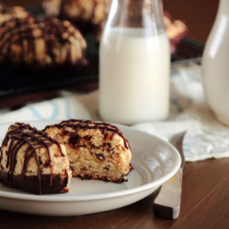 Chocolate Toffee Scones