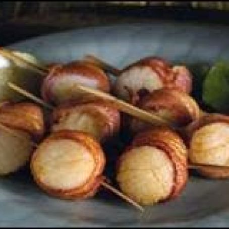 Scallops Wrapped in Bacon