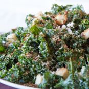 Healthy Kale Caesar Salad