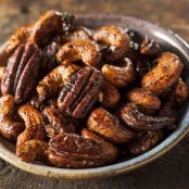 Candied Curried Pecans