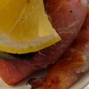 Grilled Prosciutto Shrimp with Cocktail Salad