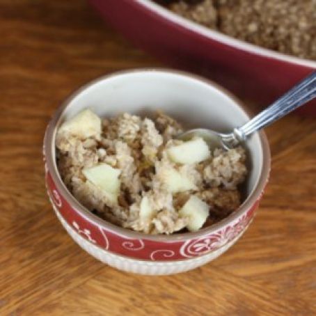Apple Cinnamon Baked Oatmeal