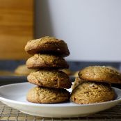 Salted Peanut Butter Cookies