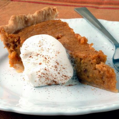 Five Spice Sweet Potato Pie