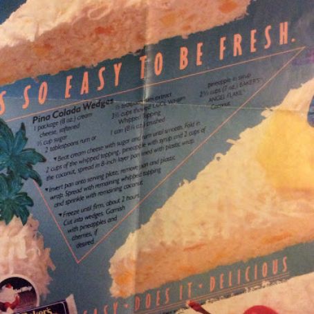 Pina Colada Wedges