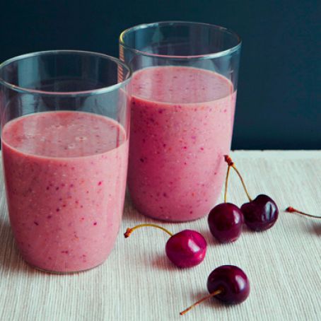 Cherry Berry Ginger Smoothie Recipe
