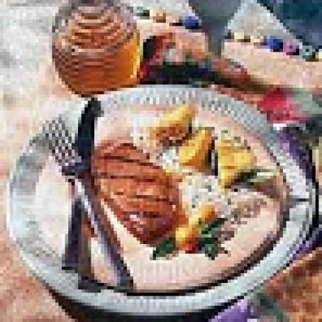 Grilled Honey Garlic Chops