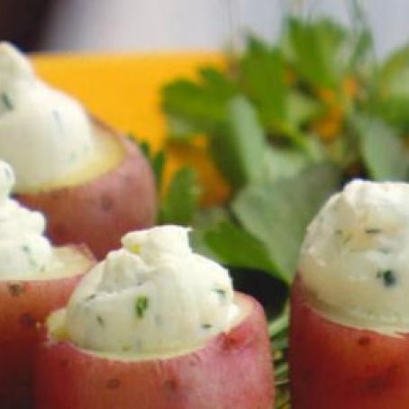 Cream Cheese Stuffed New Potatoes