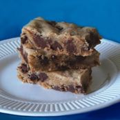 Coconut Chocolate Chip Blondies, GF
