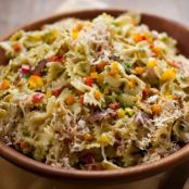Pasta Salad with Green Onion Dressing