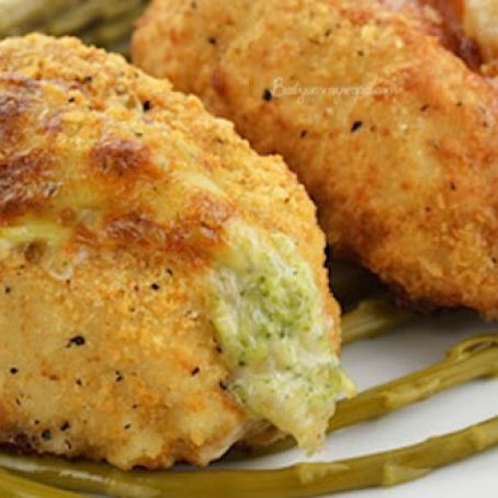 Broccoli & Cheese Stuffed Chicken Breasts