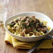 Slow Cooker Beef Stroganoff