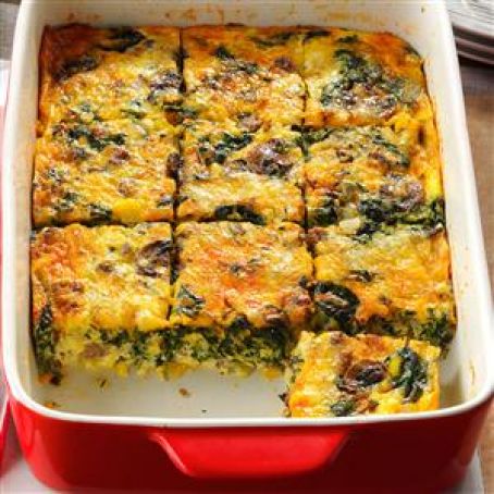 Eggs Florentine Casserole (Taste of Home)