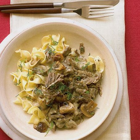 Beef Stroganoff