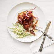 Slow Cooker Pulled Pork Sandwiches with Tangy Broccoli Slaw