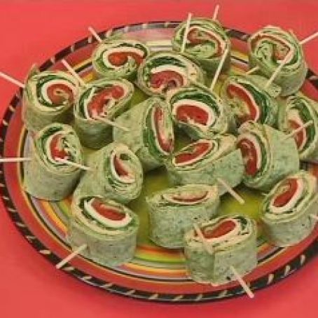 Roasted Red Pepper Wraps