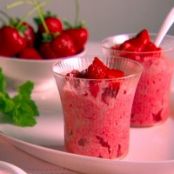 Strawberry and Mascarpone Granita (Giada)