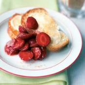 Butter, Sugar, and Strawberry Sandwiches | Real Simple Recipes