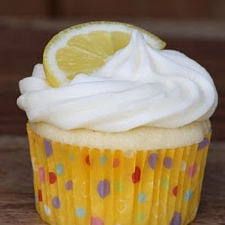Lemon-Limoncello Cupcakes