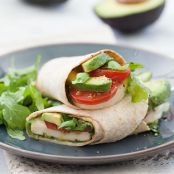 Avocado Caprese Wrap
