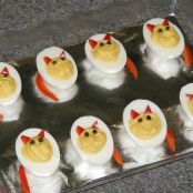 Halloween Devil'd Eggs