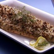 Salmon with Panko Crust
