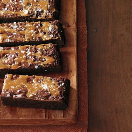 Salted Caramel Brownies