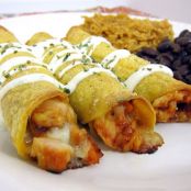BBQ Chicken Taquitos