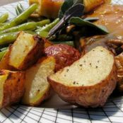 Pan Roasted Rosemary Potatoes