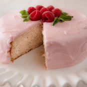 Lemon and Raspberry Cream Cake