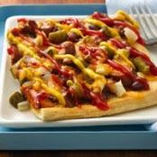 Pizza (Chili Cheese Dog Pizza)