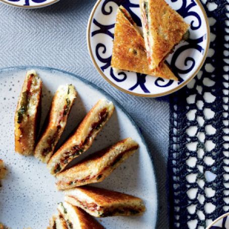 Prosciutto, Watercress and Fontina Toasties