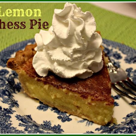 Lemon Chess Pie