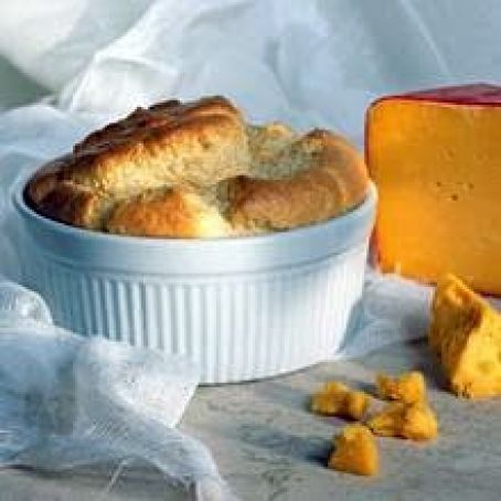 SOUFFLE DE QUESO DE CABRA A LAS FINAS HIERBAS