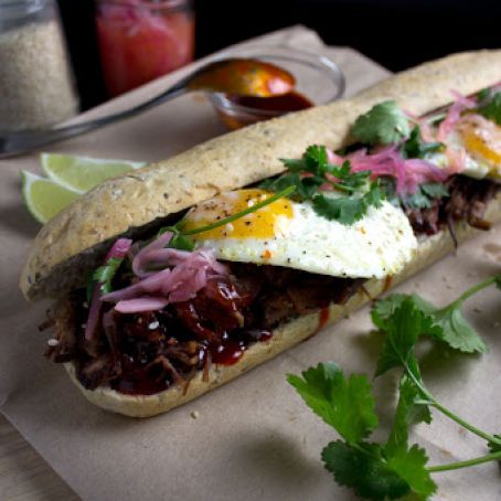 Spicy Korean Short Rib Sandwich