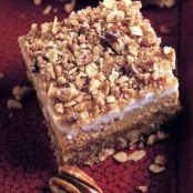 Pumpkin Cheesecake Crumble Squares