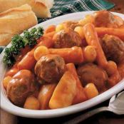 Oven Meatball Stew