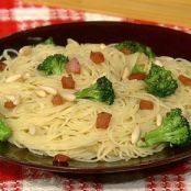 VEG****Michael Symon's Angel Hair Pasta with Pancetta and Broccoli