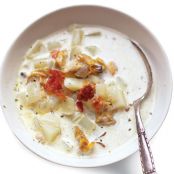 New England Clam Chowder-Saveur