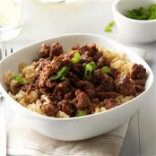Korean Beef and Rice Recipe