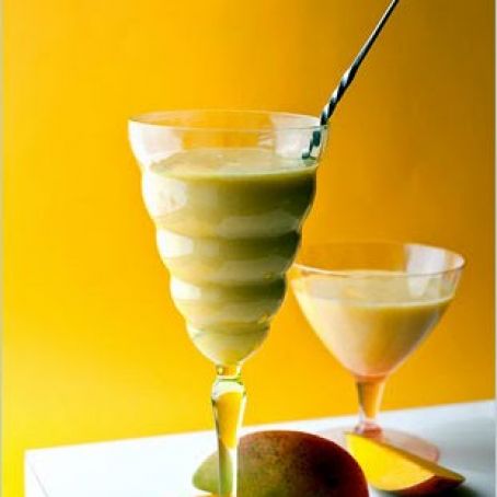 MANGO & ROSE WATER LASSI