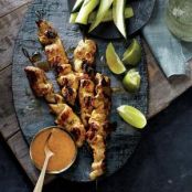 Almond Butter Chicken Satay