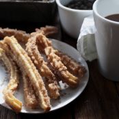 Churros con Chocolate