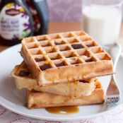 Waffles (yeasted overnight)